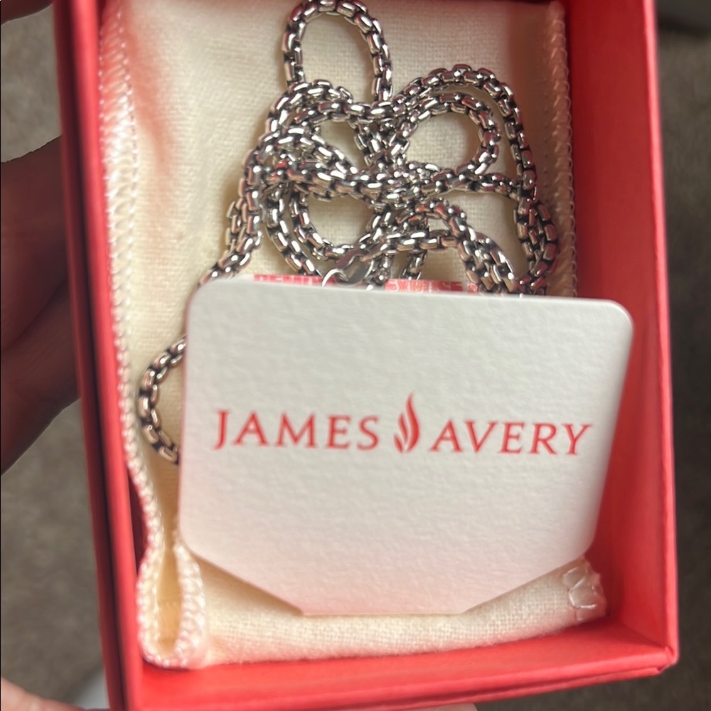 James Avery Silver Chain Necklace